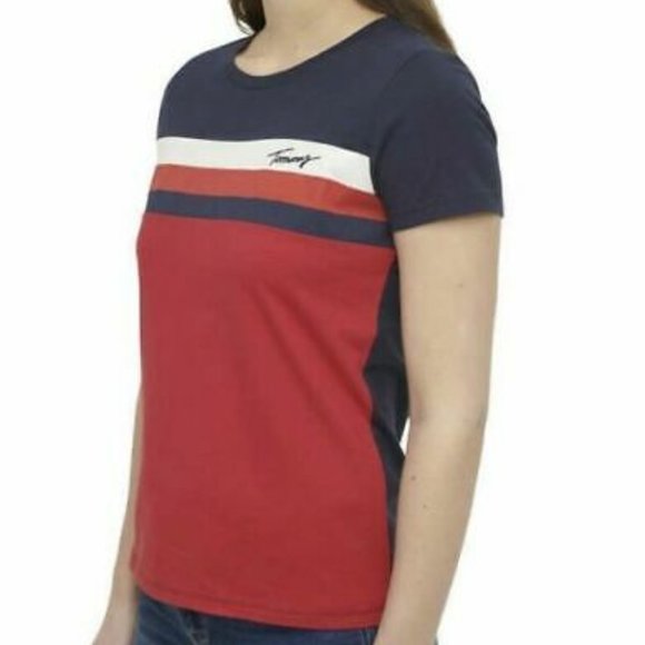 Tommy Hilfiger Tops - Tommy Hilfiger Women's Short Sleeve Top T-Shirt